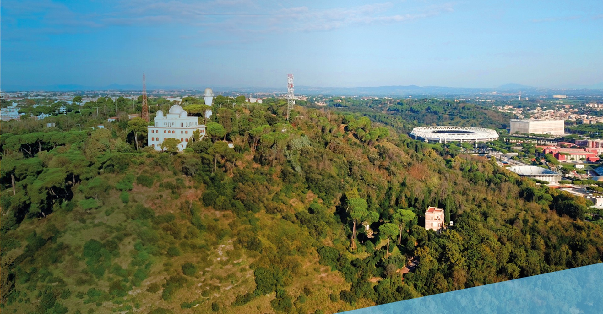 INWIT Towers on the Front Line Against Fires in Rome's Parks
