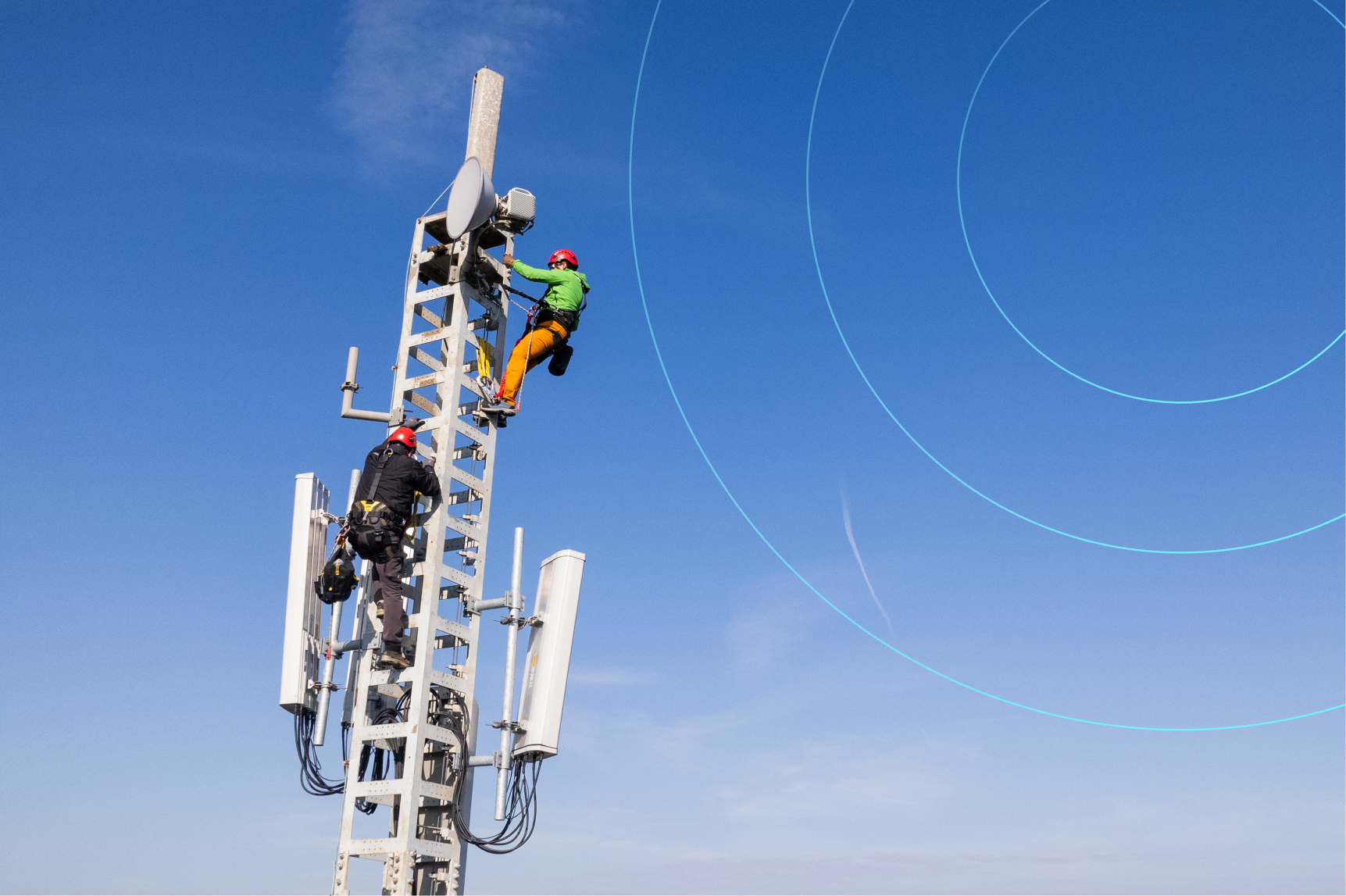 5G antenna with operators