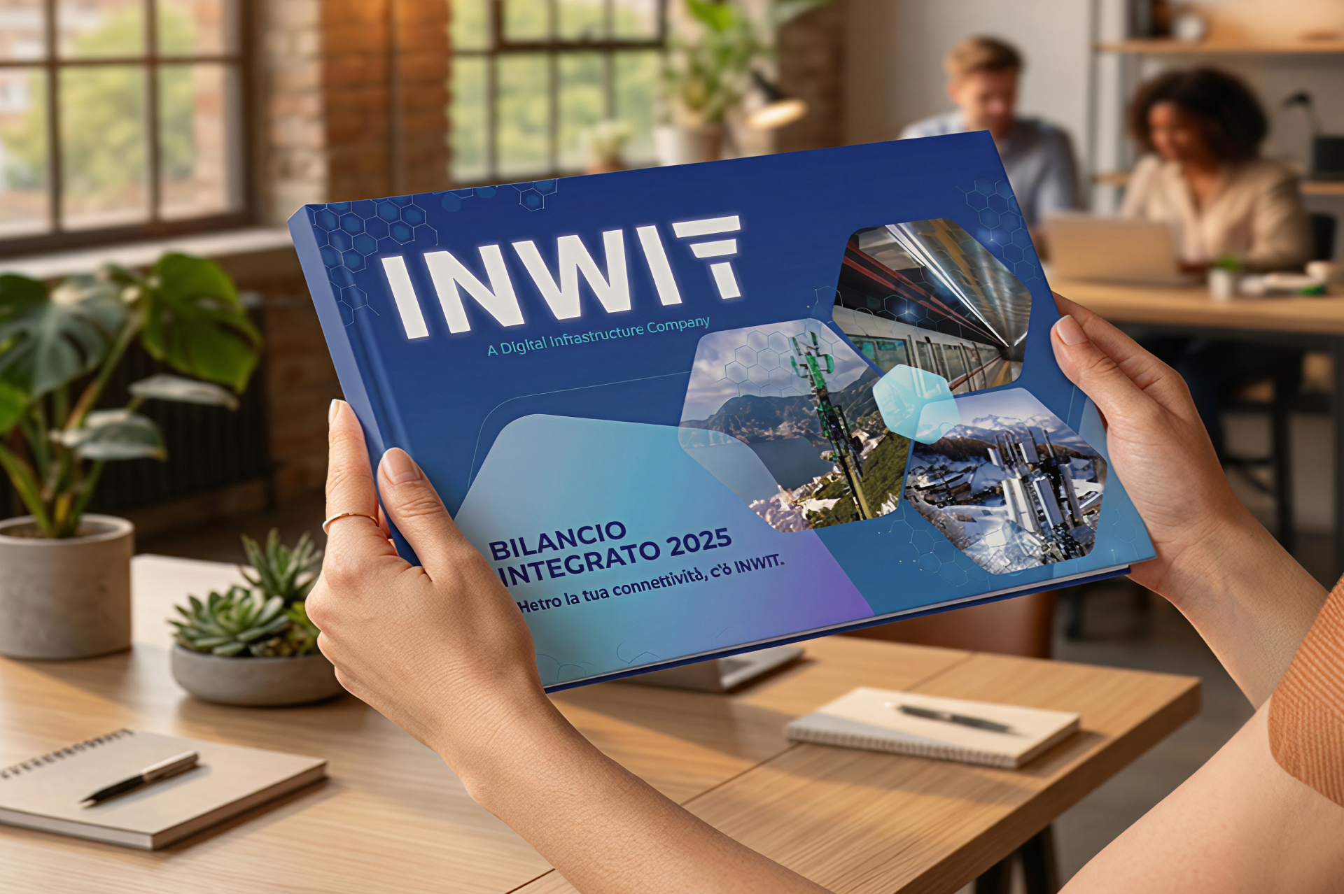 Copertina del Bilancio integrato 2025