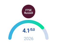 ESG FTSE - Score 4.1 on 5